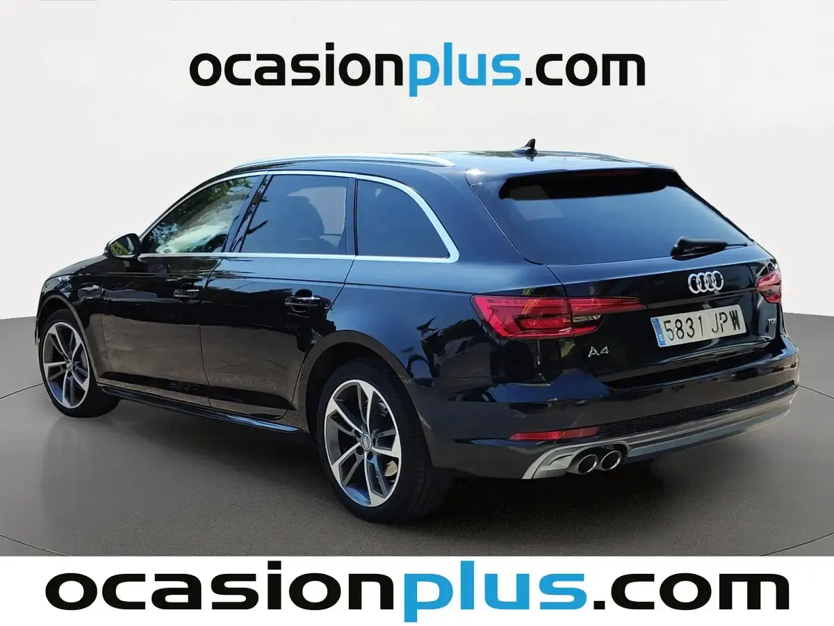Usado Audi A4 S-Line 190 CV (139 kW) 2016 Negro Familiar