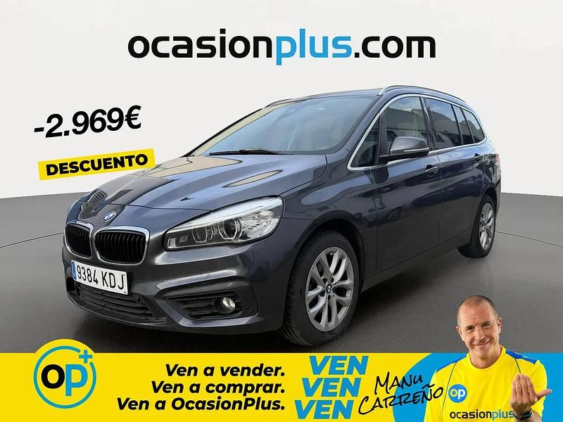 Usado BMW 218 Gran Tourer 150 HP (110 kW) 2017 Cinzento Monovolume