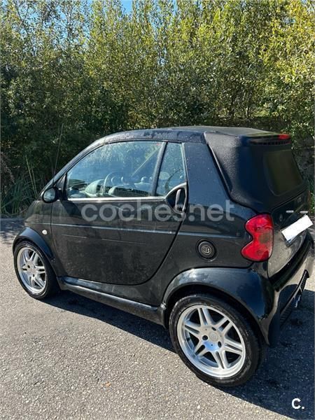 Negro Usado 2004 Smart ForTwo Cabrio Brabus Descapotable | 5700 € - Imagen 1/4