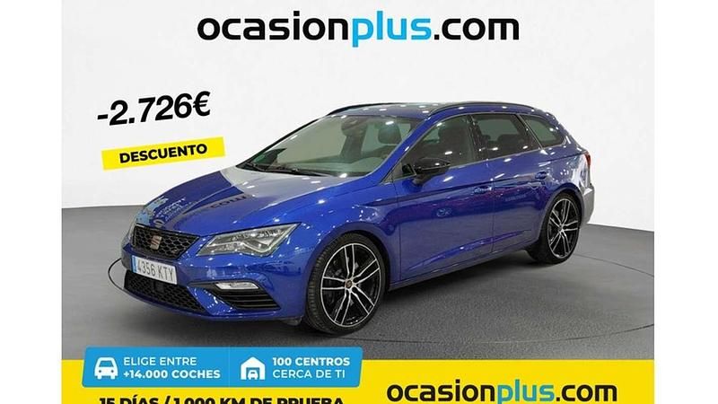 Azul Usado 2019 Cupra Leon Familiar | 27.264 € (Buen precio) - Imagen 1/4