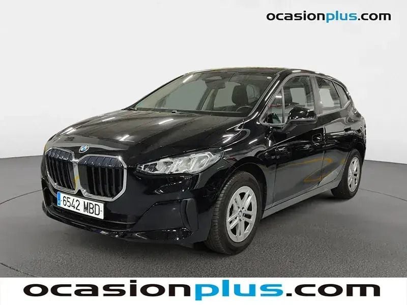 Negro Usado 2022 BMW 218 Active Tourer Monovolumen | 23.537 € (Buen precio) - Imagen 1/4