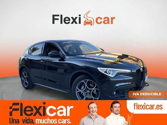 Negro Usado 2022 Alfa Romeo Stelvio Sprint SUV | 27.490 € (Precio justo) - Imagen 1/4