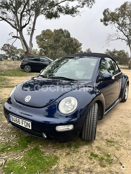 Usado VW New Beetle Cabriolet 115 CV (84 kW) 2003 Azul Descapotable