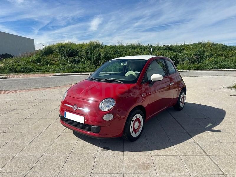Usado Fiat 500 Pop 69 CV (50 kW) 2014 Granate Berlina