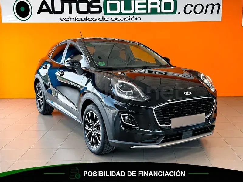 Usado Ford Puma Titanium 120 CV (88 kW) 2021 Negro SUV