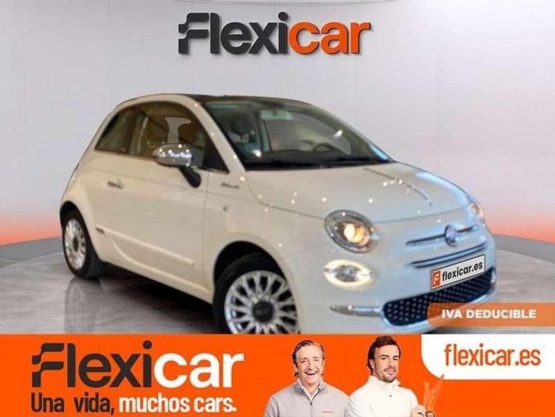 Blanco Usado 2022 Fiat 500 Dolcevita Descapotable | 9790 € (Buen precio) - Imagen 1/4