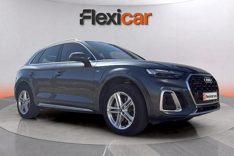 Gris Usado 2021 Audi Q5 S-Line SUV | 30.490 € (Super precio) - Imagen 1/4