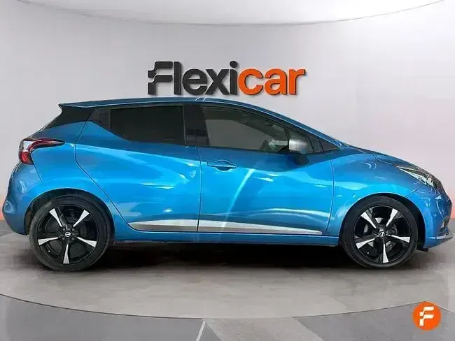 Usado Nissan Micra S 90 CV (66 kW) 2017 Azul Utilitario