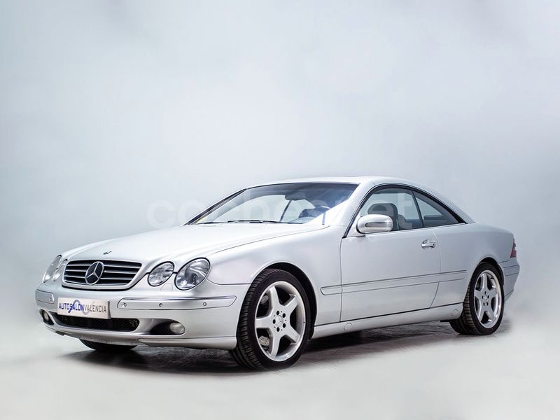 Usado Mercedes CL500 306 CV (225 kW) 2002 Gris / plata Coupe