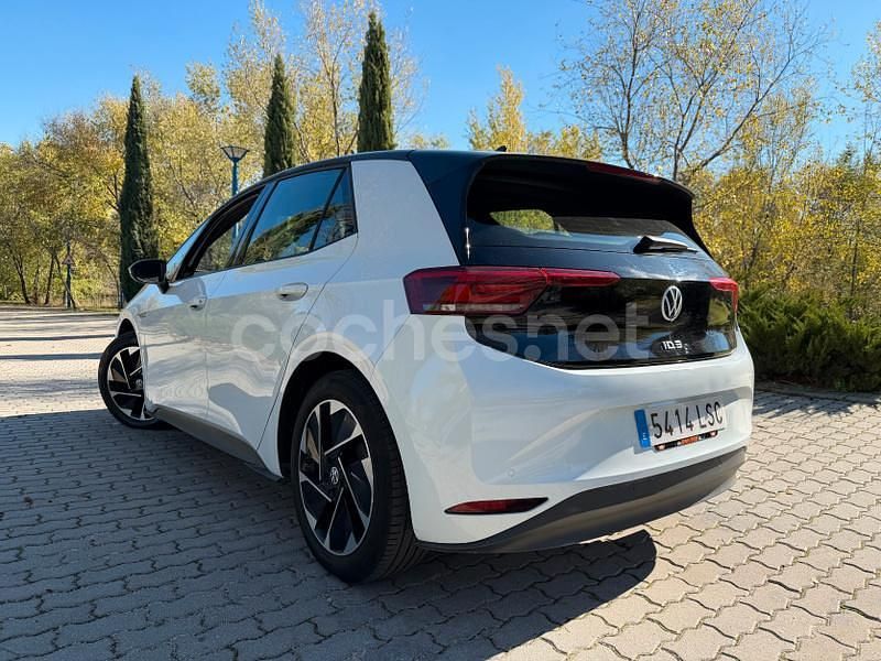 Usado VW ID.3 Pure 110 kW (150 CV) 2021 Blanco Utilitario