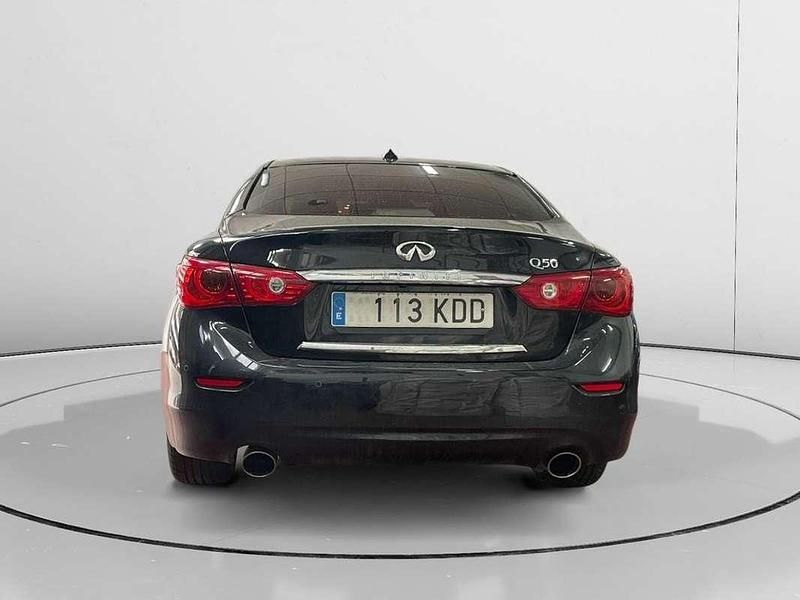 Usado Infiniti Q50 Premium 171 CV (125 kW) 2017 Negro Berlina