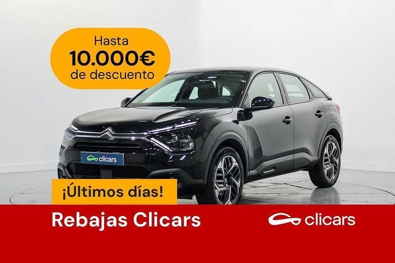 Negro Usado 2023 Citroën C4 PureTech Berlina | 15.490 € (Precio justo) - Imagen 1/4