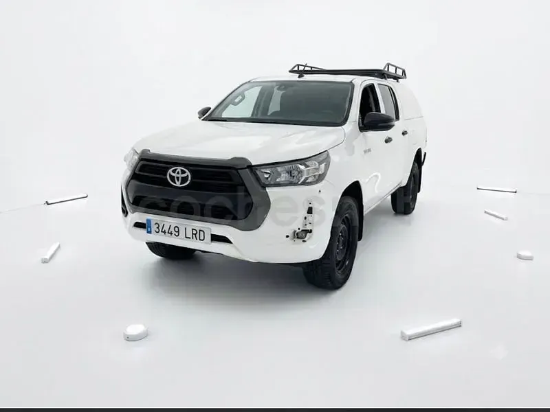 Usado Toyota HiLux 150 CV (110 kW) 2021 Blanco Pickup/Camioneta