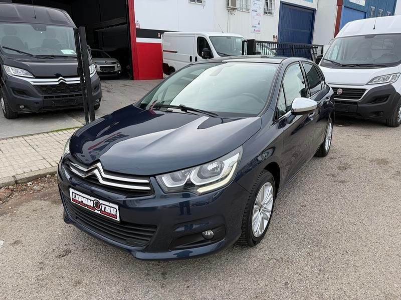 Usado Citroën C4 Feel 99 CV (72 kW) 2015 Azul Utilitario