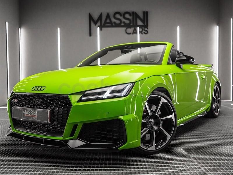 Usado Audi TT Roadster 400 CV (294 kW) 2021 Verde Descapotable