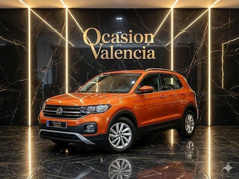 Usado VW T-Cross Advance 110 CV (80 kW) 2020 Naranja SUV
