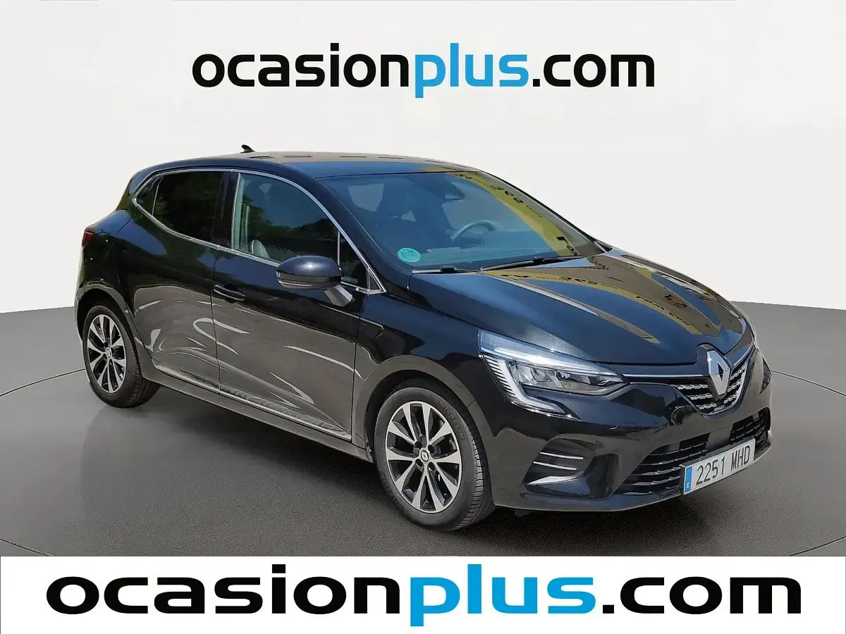 Usado Renault Clio V Techno 101 CV (74 kW) 2023 Negro Utilitario