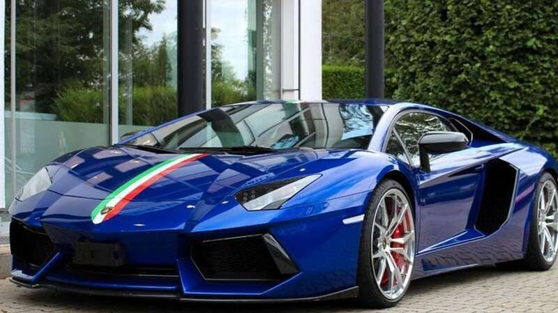 Azul Usado 2014 Lamborghini Aventador Coupe | 294.900 € - Imagen 1/4