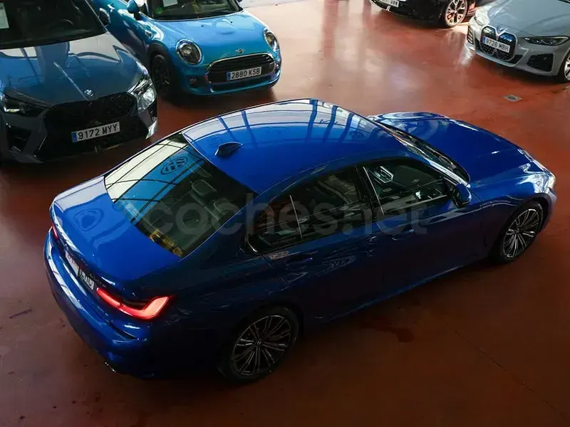 Usado BMW 330e Sport Line 292 CV (214 kW) 2020 Azul Berlina