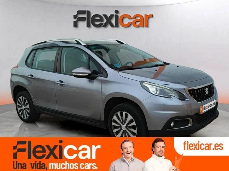 Gris / plata Usado 2017 Peugeot 2008 Allure SUV | 10.290 € (Precio justo) - Imagen 1/4