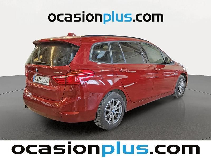 Usado BMW 218 Gran Tourer 150 CV (110 kW) 2015 Rojo Monovolumen