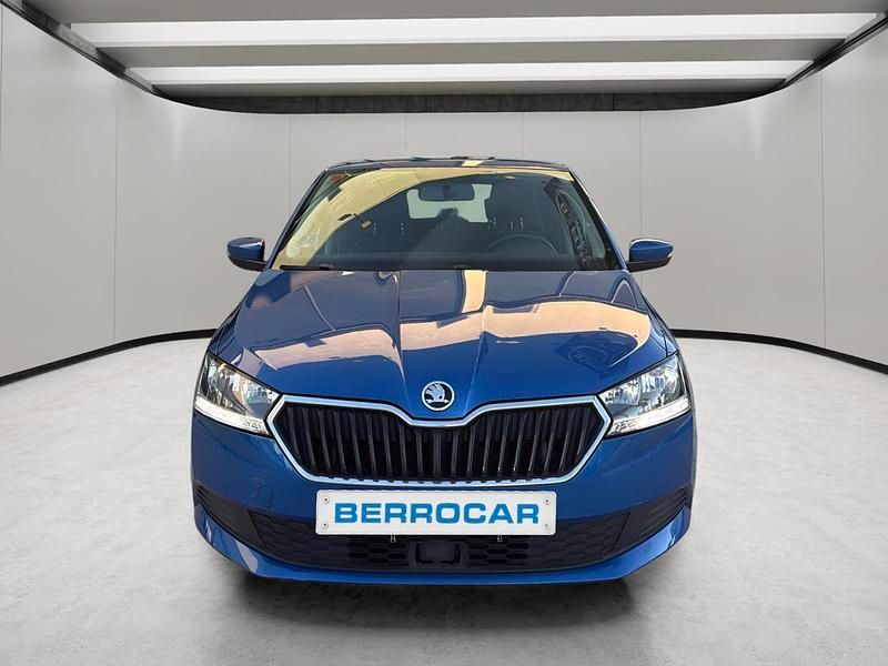 Usado Skoda Fabia Ambition 95 CV (69 kW) 2021 Azul