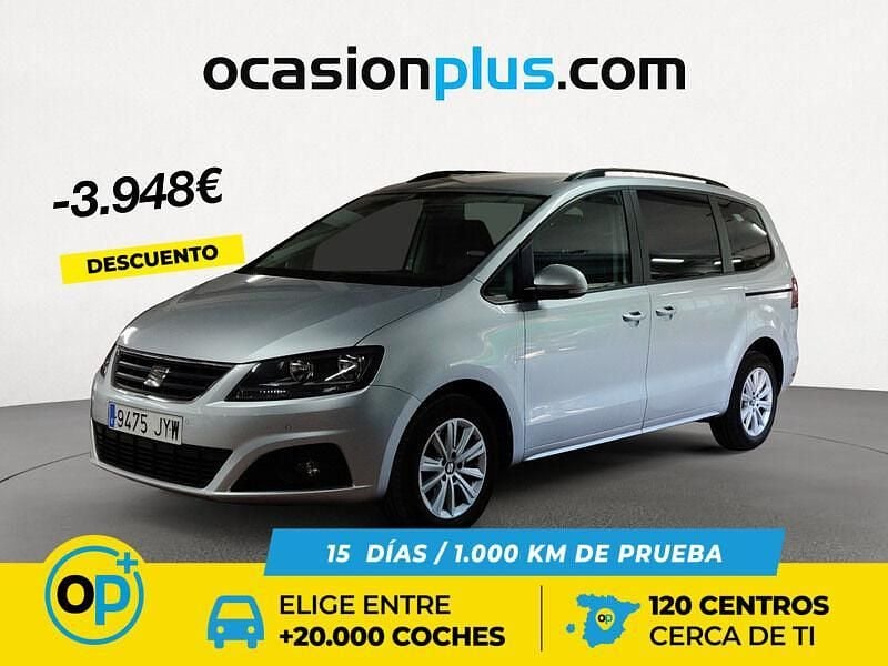 Gris plata Usado 2017 Seat Alhambra Ecomotive Monovolumen | 16.649 € (Buen precio) - Imagen 1/4