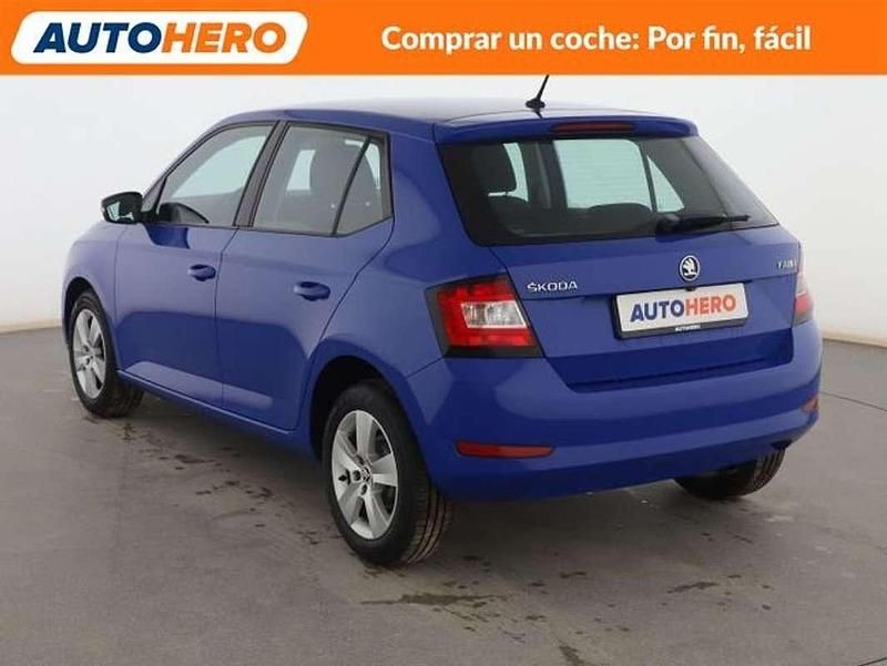 Usado Skoda Fabia Ambition 75 HP (55 kW) 2018 Azul Citadino