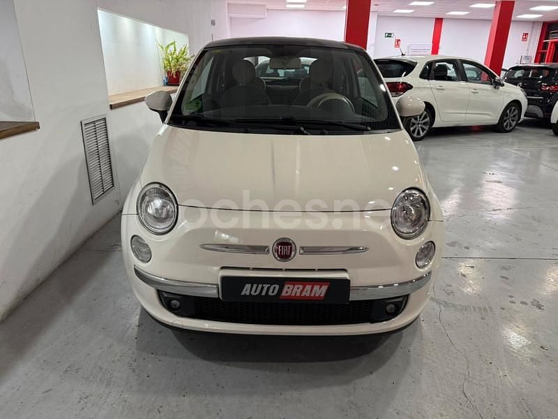 Usado Fiat 500 Lounge 69 CV (50 kW) 2013 Blanco Berlina