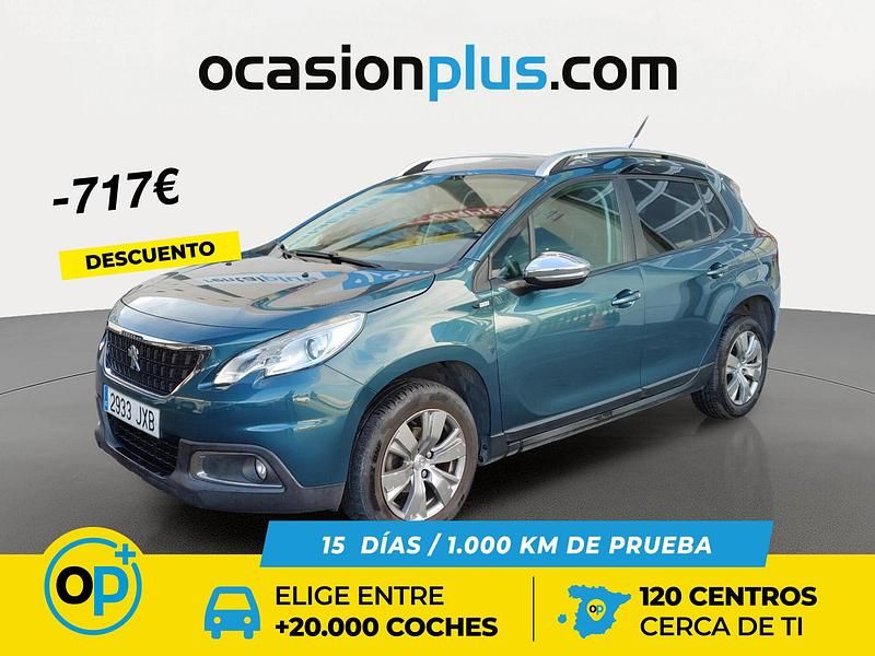 Verde Usado 2017 Peugeot 2008 Style SUV | 9690 € (Precio justo) - Imagen 1/4
