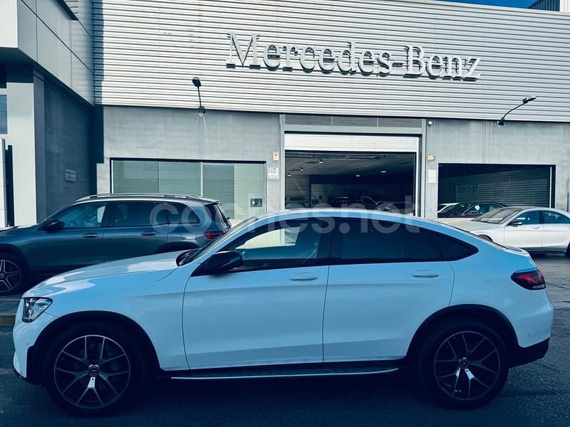 Usado Mercedes GLC220 194 CV (142 kW) 2021 Blanco Coupe
