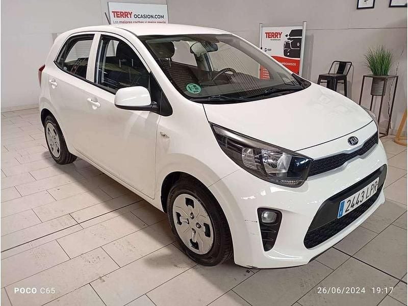 Blanco Usado 2021 Kia Picanto Utilitario | 9900 € (Precio justo) - Imagen 1/4