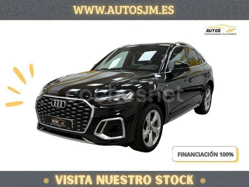Negro Usado 2021 Audi Q5 Sportback SUV | 45.900 € (Un poco caro) - Imagen 1/4