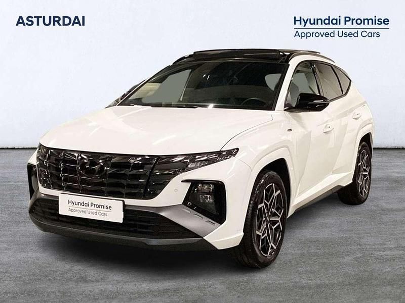 Blanco Usado 2023 Hyundai Tucson N Line SUV | 32.990 € (Caro) - Imagen 1/4