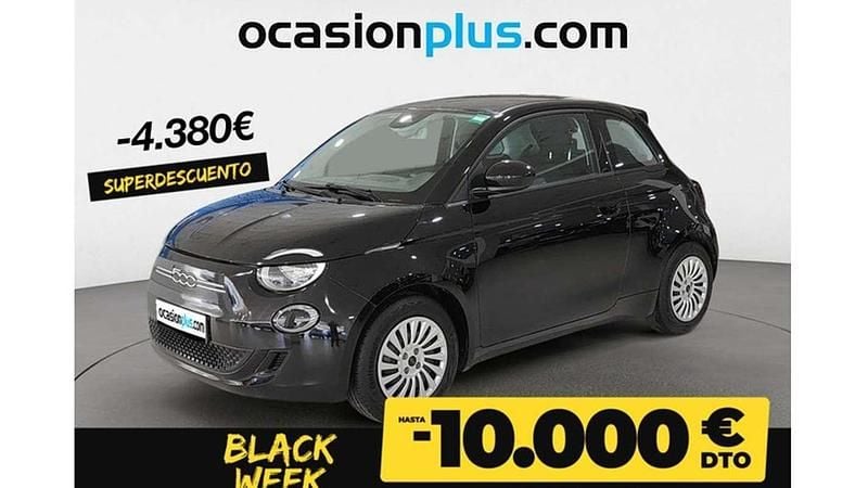 Negro Usado 2022 Fiat 500e Action Utilitario | 11.264 € (Buen precio) - Imagen 1/4