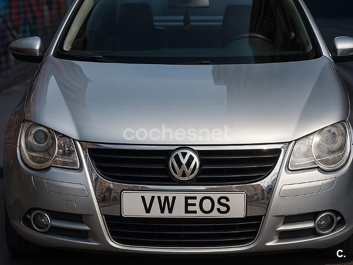 Gris / plata Usado 2008 VW Eos Descapotable | 4800 € (Super precio) - Imagen 1/4