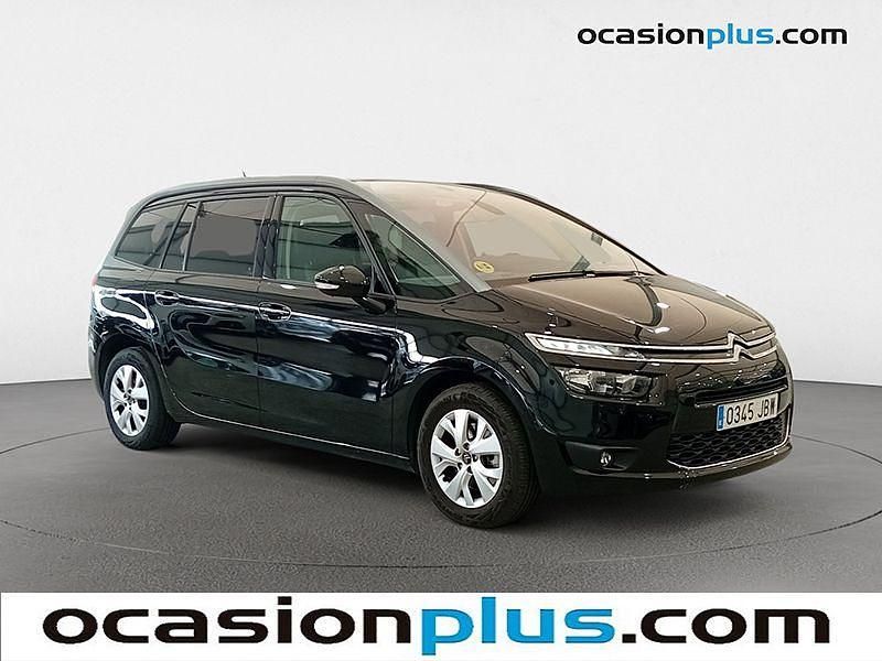 Usado Citroën Grand C4 Picasso Intensive 156 CV (114 kW) 2014 Negro Monovolumen