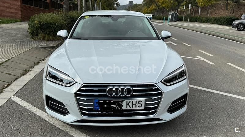 Blanco Usado 2018 Audi A5 Sportback Berlina | 31.000 € (Un poco caro) - Imagen 1/4