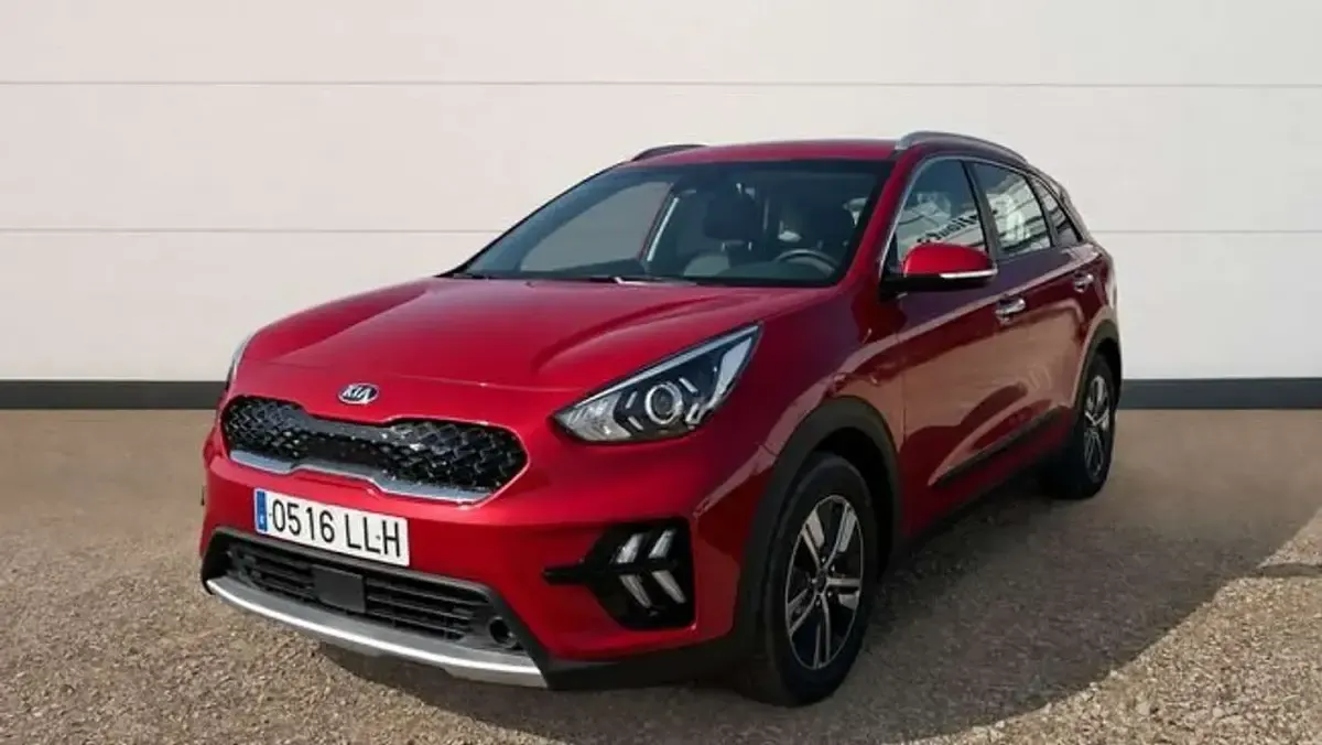 Usado Kia Niro 141 CV (103 kW) 2020 Rojo SUV