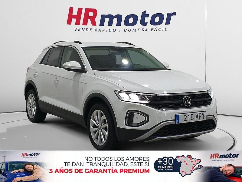 Usado VW T-Roc Life 110 CV (80 kW) 2023 Blanco SUV