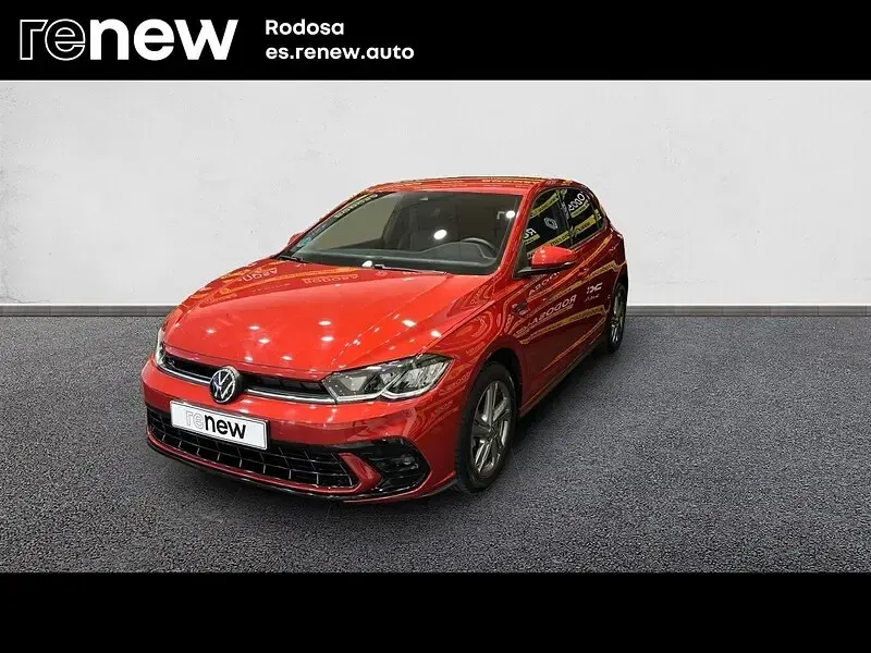 Usado VW Polo R-line 95 CV (69 kW) 2023 Rojo Utilitario