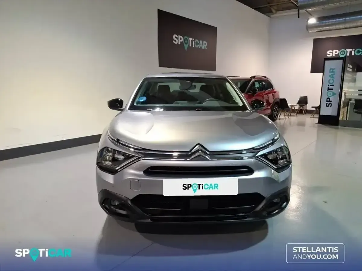 Usado Citroën e-C4 100 kW (136 CV) 2024 Gris Berlina