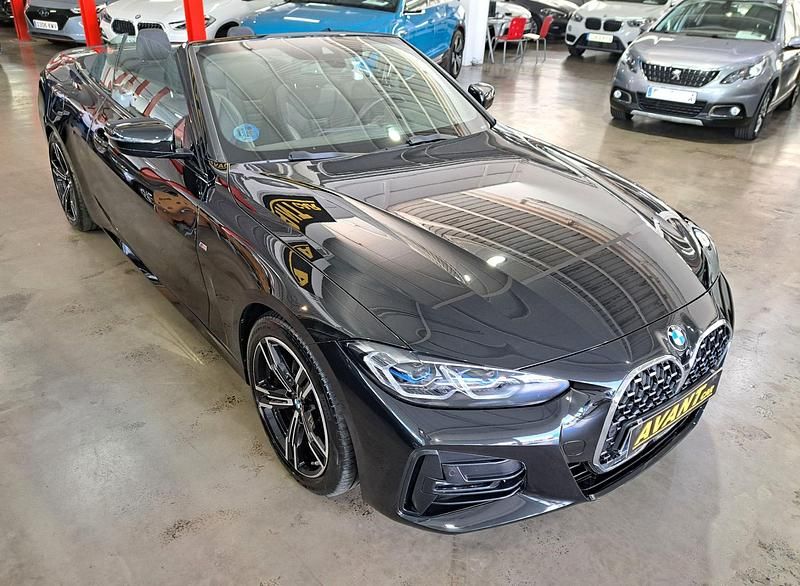 Usado BMW 420 Sport Line 190 CV (139 kW) 2022 Negro Descapotable