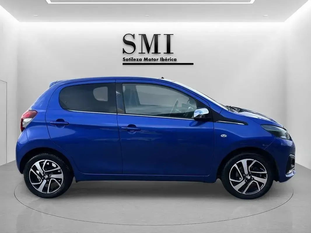Usado Peugeot 108 Collection 72 CV (52 kW) 2021 Azul Utilitario