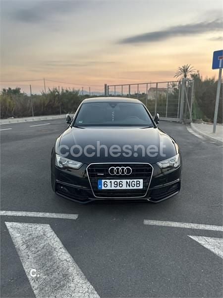 Negro Usado 2015 Audi A5 Sportback S-Line Berlina | 16.200 € (Buen precio) - Imagen 1/4