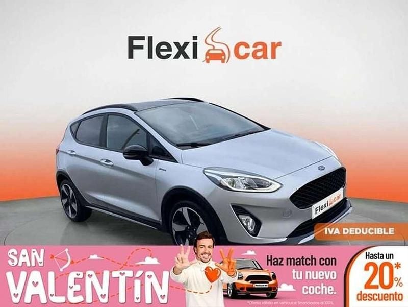 Usado Ford Fiesta Active 95 CV (69 kW) 2021 Gris Utilitario