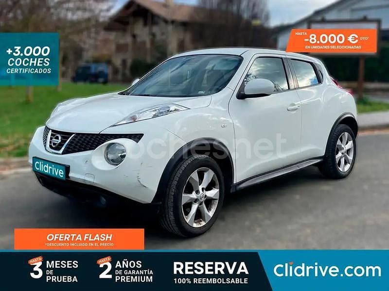 Blanco Usado 2013 Nissan Juke Acenta SUV | 6890 € (Buen precio) - Imagen 1/3