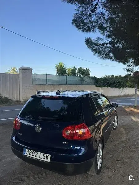Usado VW Golf VI 140 CV (102 kW) 2008 Azul Utilitario