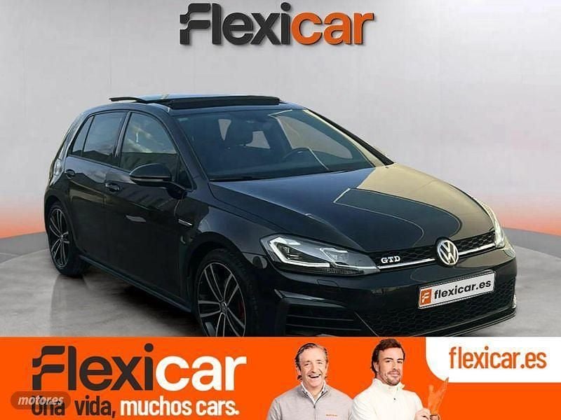 Usado VW Golf VII GTD 184 CV (135 kW) 2017 Negro Berlina