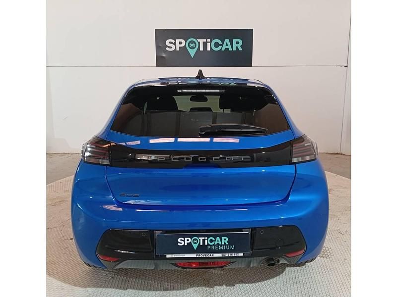 Nuevo Peugeot 208 Allure 100 CV (73 kW) 2025 Azul Utilitario
